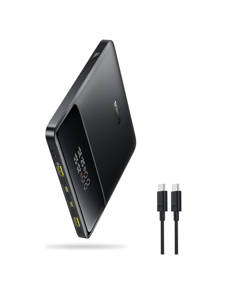 Cargador Portátil Baseus 100W 20000mAh Carga Rápida USB-C Cargador Portátil Baseus 100W 20000mAh Carga Rápida USB-C