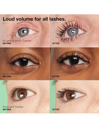 Máscara Clinique High Impact Volumen Completo 8 ml Negra