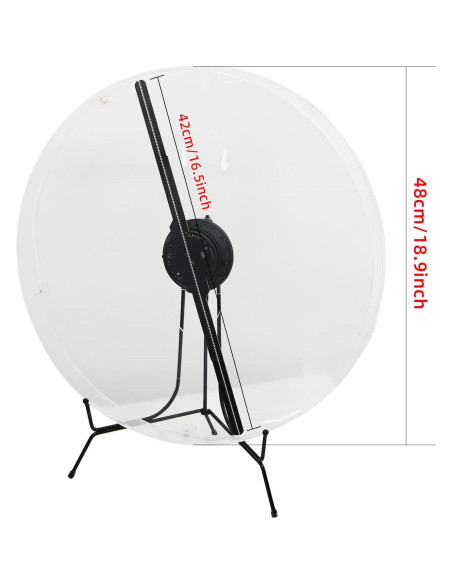 Ventilador Holográfico 3D Missyou 45CM con Control Remoto Ventilador Holográfico 3D Missyou 45CM con Control Remoto