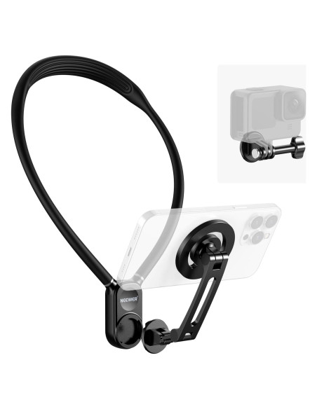 Soporte Magnético para Cuello NEEWER GP16 para Teléfono y Cámara Soporte Magnético para Cuello NEEWER GP16 para Teléfono y Cámara