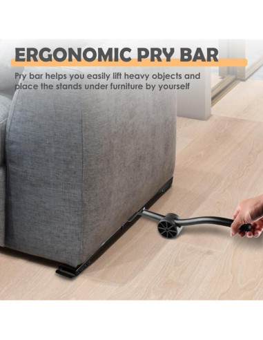 KELIXU Soporte Móvil para Electrodomésticos 660 kg Gris