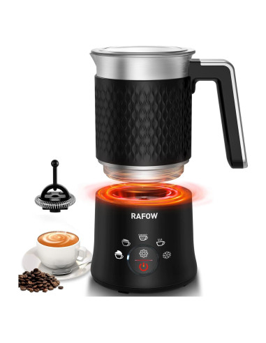 Espumador de Leche Eléctrico Rafow 350ml 5 en 1 Automático