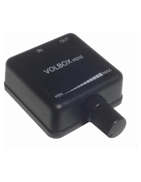 Volbox Mini Ajustador de Volumen Estéreo 3.5mm Volbox Mini Ajustador de Volumen Estéreo 3.5mm