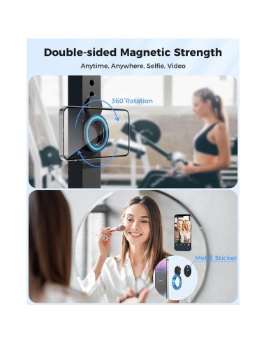 Soporte Magnético SUPERONE MagSafe Doble Cara para iPhone