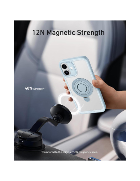 Funda Magnética Anker para iPhone 16 Pro con Soporte 2 en 1 Funda Magnética Anker para iPhone 16 Pro con Soporte 2 en 1