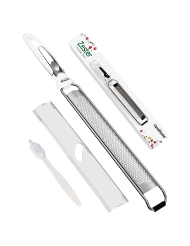 Rallador de Limón Ourokhome de Acero Inoxidable con Cepillo