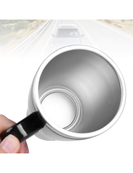 Taza Eléctrica Aramox 450ml para Auto 12V Acero Inoxidable Taza Eléctrica Aramox 450ml para Auto 12V Acero Inoxidable