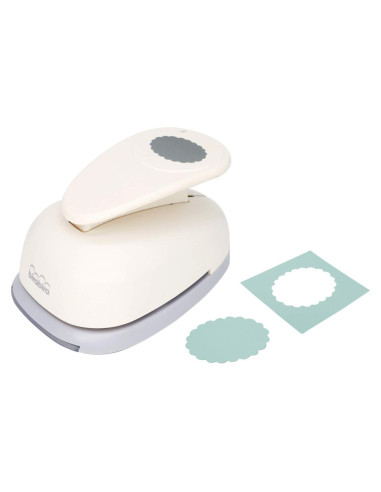 Troquel de Elipse Escallopada Bira 7.62 cm para Manualidades