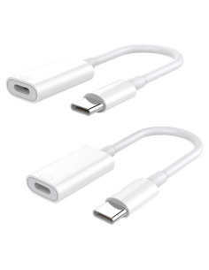 Adaptador Lightning a USB C TiMOVO 2 Pack Carga 35W