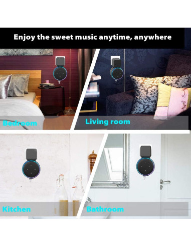 Soporte de Pared Maxonar para Echo Dot 3ra Gen y HomePod Mini