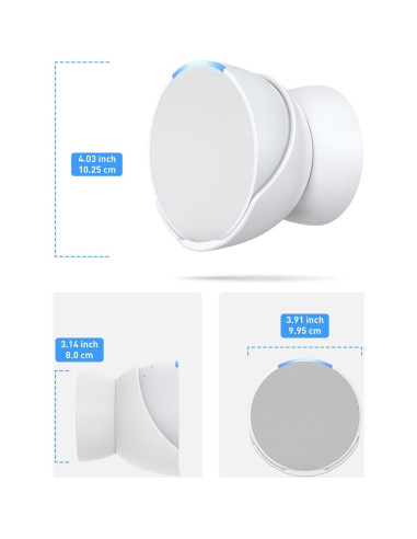 Soporte de Pared Maxonar para Altavoz Echo Pop - Blanco