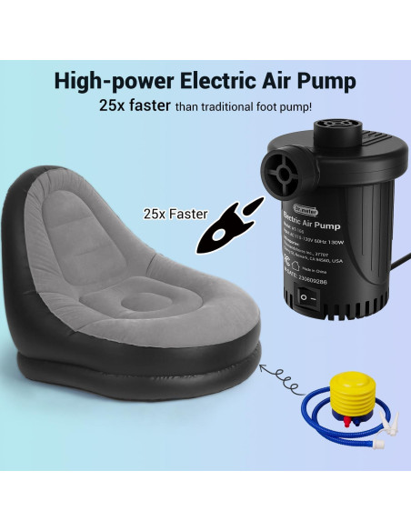 Bomba de Aire Eléctrica Dr.Meter HT-166 460L/min 0.47kg Bomba de Aire Eléctrica Dr.Meter HT-166 460L/min 0.47kg
