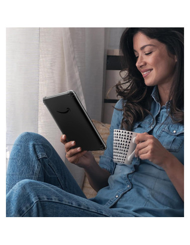 Funda MoKo para Kindle Paperwhite 2024 - TPU Transparente