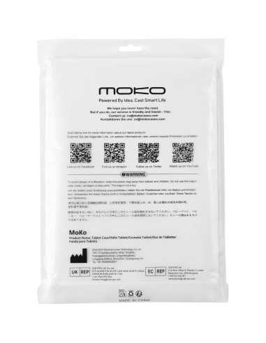 Funda MoKo para Kindle Paperwhite 2024 - TPU Transparente