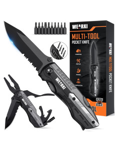 Cuchillo Multiherramienta WEARXI 13 en 1 para Hombres