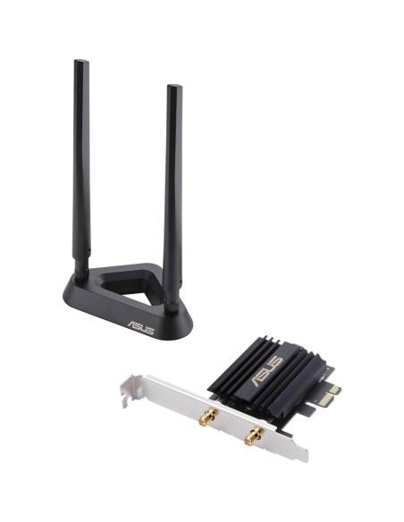 Adaptador Inalámbrico Asus PCE-AX58BT WiFi 6 2.4 Gbps Adaptador Inalámbrico Asus PCE-AX58BT WiFi 6 2.4 Gbps