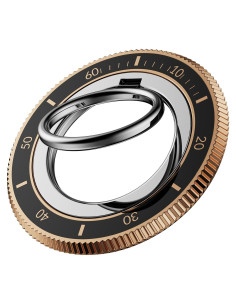 SoPii Soporte Magnético para Teléfono MagSafe 360 Negro/Dorado