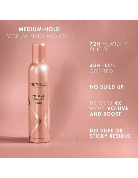 Nexxus Espuma Voluminizadora 300 ml para Cabello Fino Nexxus Espuma Voluminizadora 300 ml para Cabello Fino