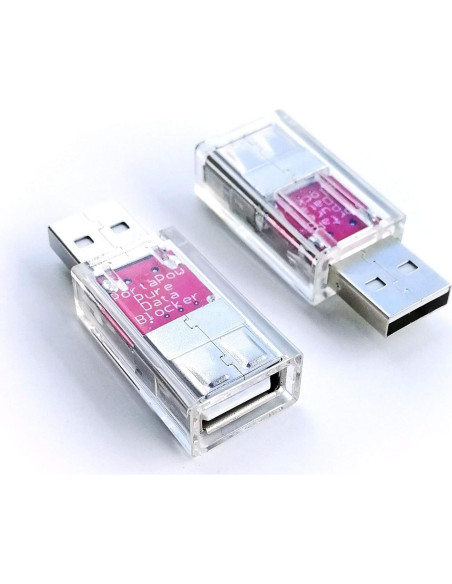 PortaPow Bloqueador de Datos USB-A Doble - Protección Carga PortaPow Bloqueador de Datos USB-A Doble - Protección Carga