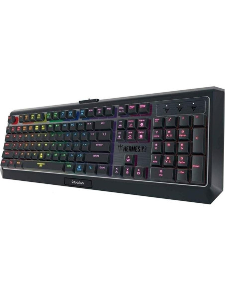 Teclado Gaming Mecánico GAMDIAS Hermes P3 RGB Bajo Perfil Teclado Gaming Mecánico GAMDIAS Hermes P3 RGB Bajo Perfil