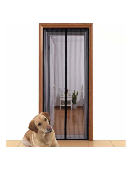 Puerta Pantalla Magnética Aloudy 39x99 cm con Velcro Puerta Pantalla Magnética Aloudy 39x99 cm con Velcro