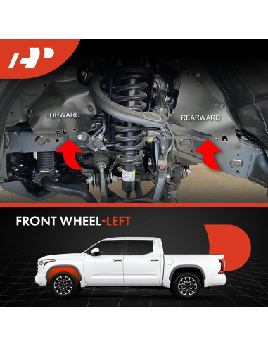 Guardias de Salpicaduras A-Premium para Toyota 4Runner 2003-2009