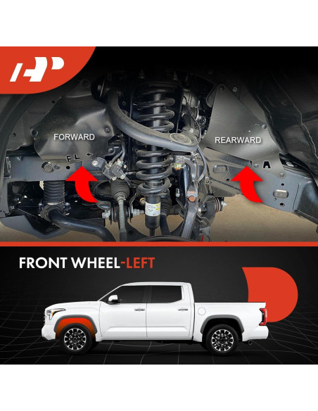 Guardias de Salpicaduras A-Premium para Toyota 4Runner 2003-2009 Guardias de Salpicaduras A-Premium para Toyota 4Runner 2003-2009