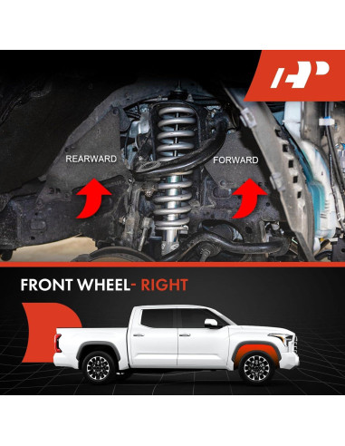 Guardias de Salpicaduras A-Premium para Toyota 4Runner 2003-2009