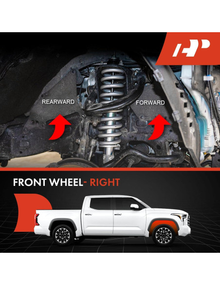 Guardias de Salpicaduras A-Premium para Toyota 4Runner 2003-2009 Guardias de Salpicaduras A-Premium para Toyota 4Runner 2003-2009