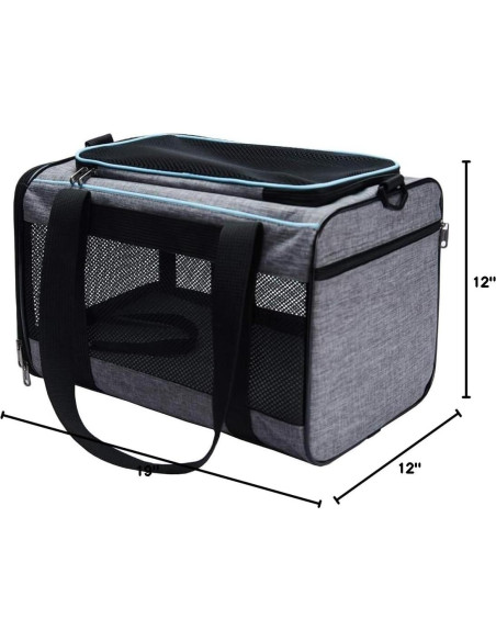 Transportadora Vceoa para Gatos y Perros 19x30x30 cm 9,98 kg Transportadora Vceoa para Gatos y Perros 19x30x30 cm 9,98 kg