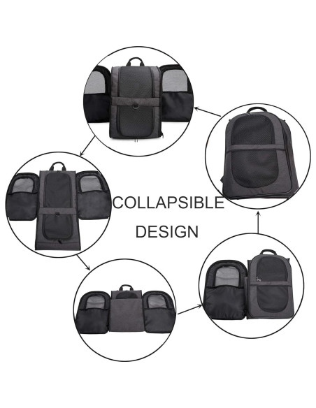 Mochila Transportadora Apollo Walker para Gatos y Perros 32x29x43cm Mochila Transportadora Apollo Walker para Gatos y Perros 32x29x43cm