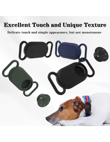 Sujetadores de Collar de Perro Rzttwl para SmartTag 2 - 2 Pzas Sujetadores de Collar de Perro Rzttwl para SmartTag 2 - 2 Pzas
