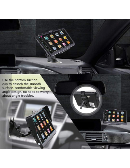 Navegador GPS NAVRUF 7" con mapas 2025 y alertas de ruta Navegador GPS NAVRUF 7" con mapas 2025 y alertas de ruta