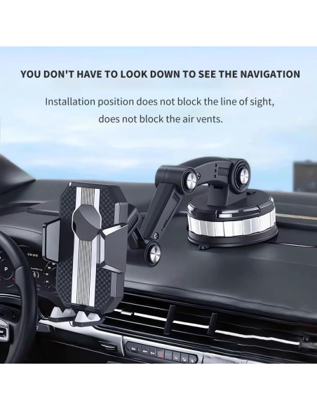 Soporte para Teléfono de Coche Fancial con Ventosa Universal Soporte para Teléfono de Coche Fancial con Ventosa Universal