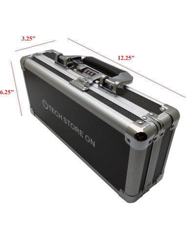Organizador de Almacenamiento USB Genérico 24 Pendrives Aluminio