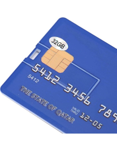 Unidad Flash USB Zyyini 32GB Tarjeta U Disco Creativa