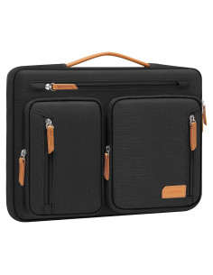 Funda Protectora MOSISO para Laptop 15.6" Negra con 5 Bolsillos