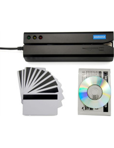 Lector y Escritor de Tarjetas Deftun MSR605X USB 3 Pistas 2