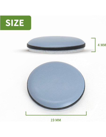 Deslizadores Autoadhesivos para Electrodomésticos 24PCS Azul Deslizadores Autoadhesivos para Electrodomésticos 24PCS Azul