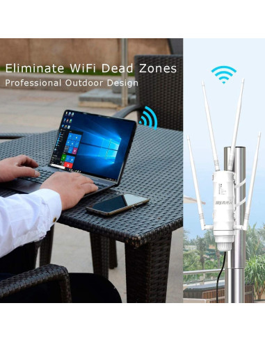 Extensor WiFi Mesh MyMAX WN572HP3 Doble Banda 1200Mbps