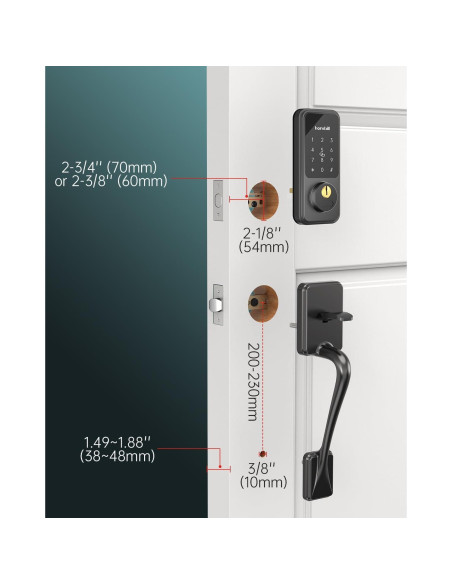Cerradura inteligente Hornbill M1-BBHS - Control APP y voz Cerradura inteligente Hornbill M1-BBHS - Control APP y voz