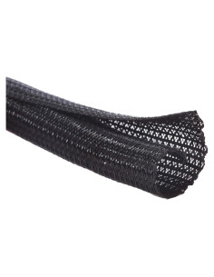Protector de Cable Alex Tech 3,05m 1,27cm Negro
