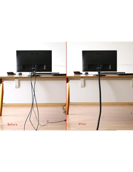 Protector de Cable Alex Tech 3,05m 1,27cm Negro Protector de Cable Alex Tech 3,05m 1,27cm Negro