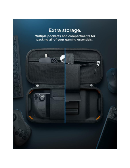 Estuche rígido Spigen para Steam Deck LCD/OLED 2022/2023 Estuche rígido Spigen para Steam Deck LCD/OLED 2022/2023