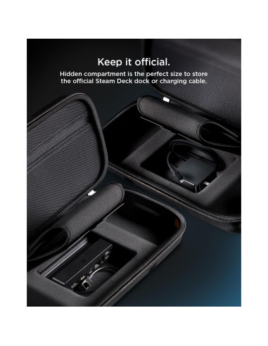 Estuche rígido Spigen para Steam Deck LCD/OLED 2022/2023