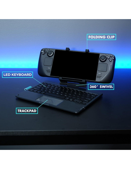 DeckTop - Teclado y Trackpad Bluetooth para Steam Deck DeckTop - Teclado y Trackpad Bluetooth para Steam Deck