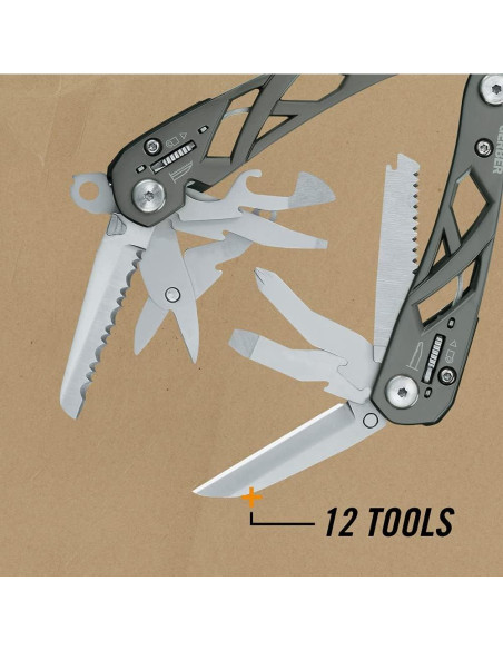 Multi-Herramienta Gerber Suspension 12-en-1 Gris EDC Multi-Herramienta Gerber Suspension 12-en-1 Gris EDC