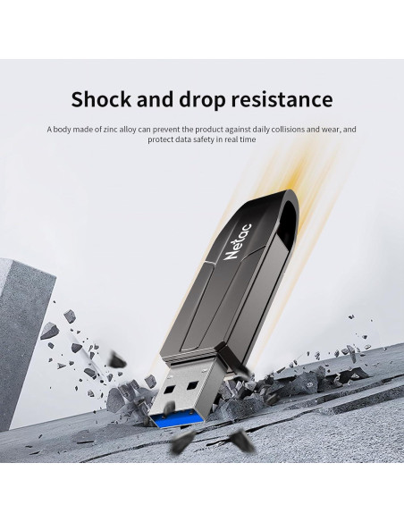 Netac 512GB SSD Externo USB-C 3.2 Alta Velocidad Netac 512GB SSD Externo USB-C 3.2 Alta Velocidad
