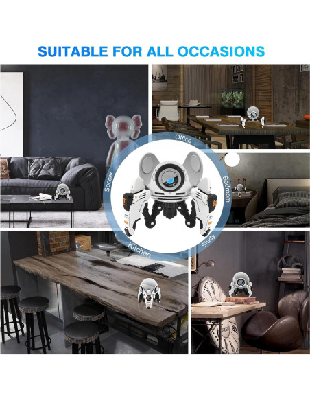 Soporte Echo Dot Madatop para 4ta/5ta Gen - Diseño Robot Soporte Echo Dot Madatop para 4ta/5ta Gen - Diseño Robot