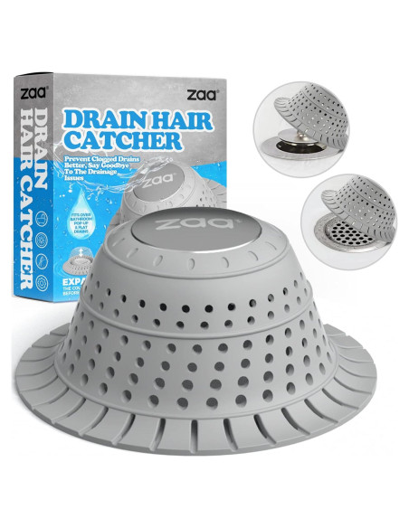 Cazador de Cabello zaa para Drenaje de Baño 11.43 cm Cazador de Cabello zaa para Drenaje de Baño 11.43 cm